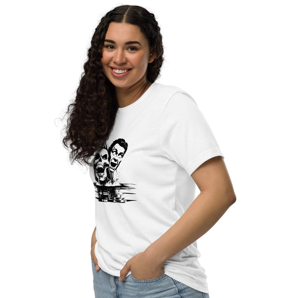 Scary Faces Halloween Graphic Women Staple Eco T-Shirt